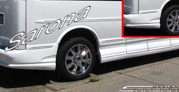 1996-2025 Chevrolet Express Van Rear Bumper