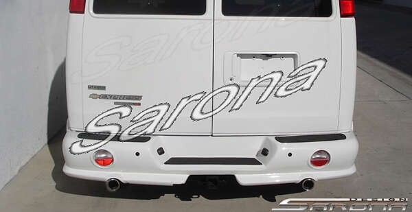 1996-2025 Chevrolet Express Van Rear Bumper