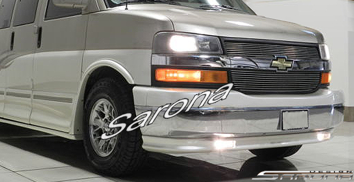 2003-2025 Chevrolet Express Van Front Add-On 2003-2025 Chevrolet Express Van Front Add-On