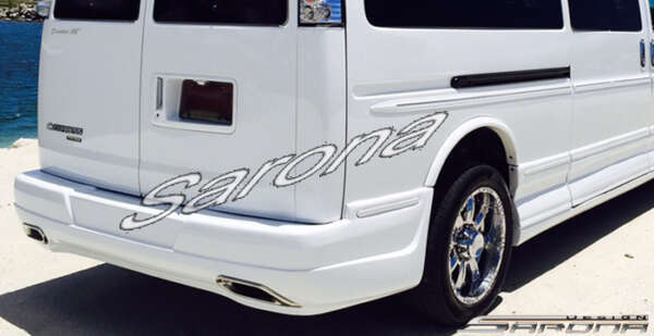 1996-2025 Chevrolet Express Van Rear Bumper