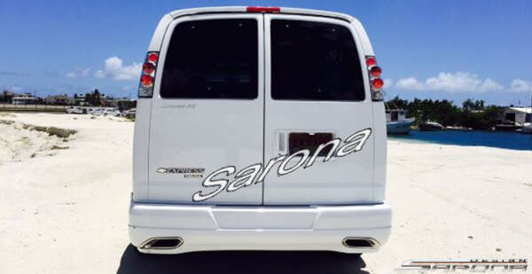 1996-2025 Chevrolet Express Van Rear Bumper