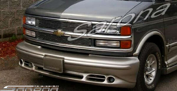 1996-2002 Chevrolet Express Van Front Bumper