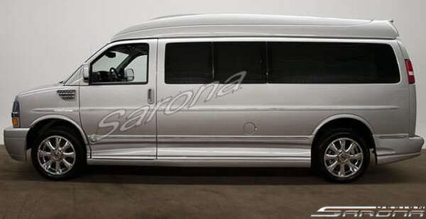 2003-2025 Chevrolet Express Van Side Skirts