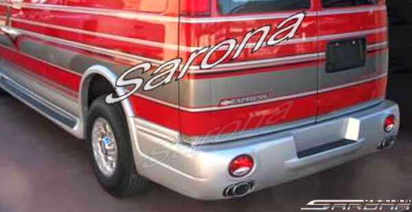 1996-2025 Chevrolet Express Van Rear Bumper