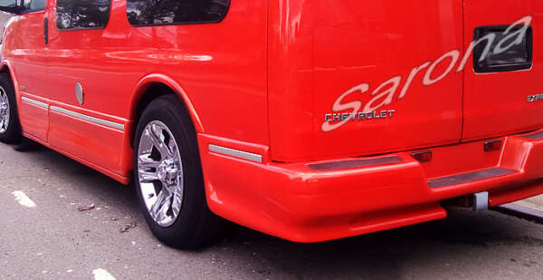 1996-2002 Chevrolet Express Van Side Skirts