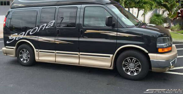 2003-2025 Chevrolet Express Van Side Skirts