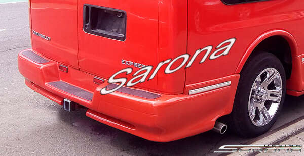 1996-2025 Chevrolet Express Van Rear Bumper