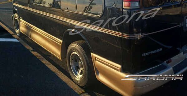 1996-2024 Chevrolet Express Van Side Skirts