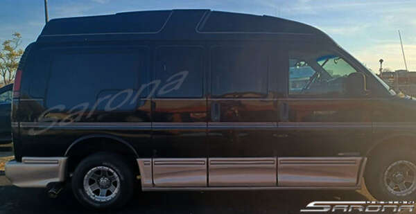 1996-2024 Chevrolet Express Van Side Skirts