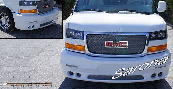 2003-2025 Chevrolet Express Van Front Bumper 2003-2025 Chevrolet Express Van Front Bumper