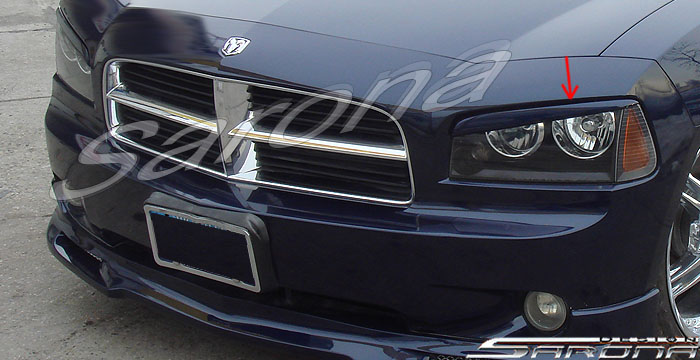 2005-2010 Dodge Charger Eyelids 2005-2010 Dodge Charger Eyelids
