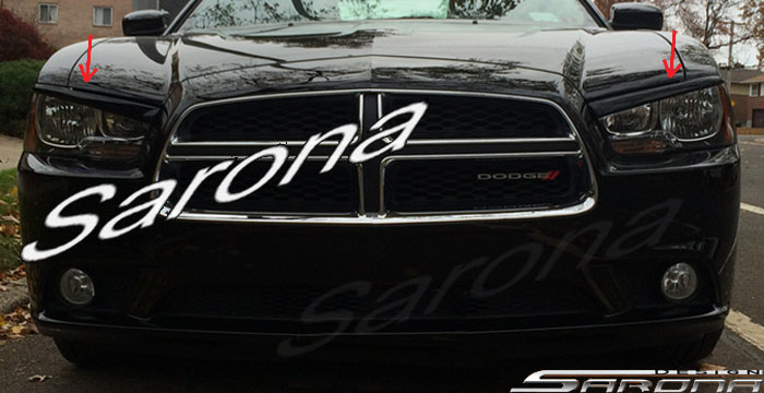 2011-2014 Dodge Charger Eyelids 2011-2014 Dodge Charger Eyelids