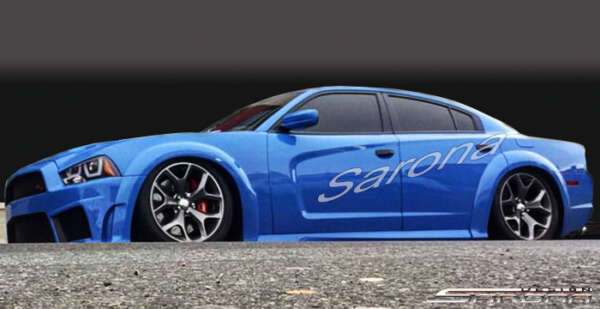 2011-2014 Dodge Charger Fender Flares