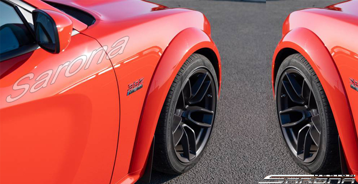 2015-2023 Dodge Charger Fender Flares 2015-2023 Dodge Charger Fender Flares