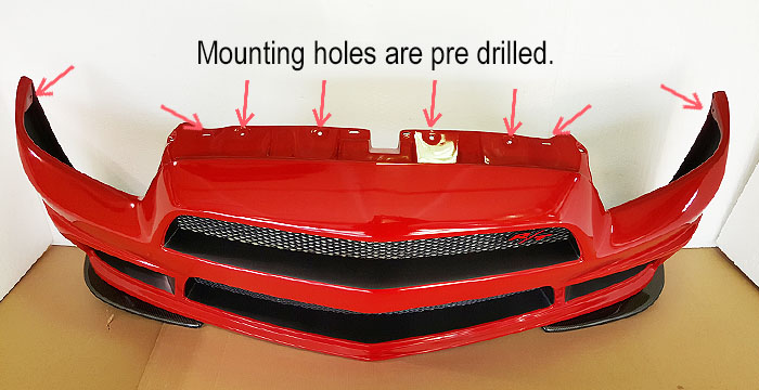 2011-2014 Dodge Charger Front Bumper