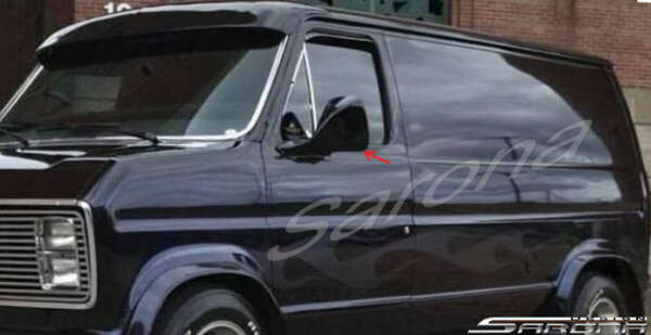 1970-1991 Ford Econoline Van Mirror Covers