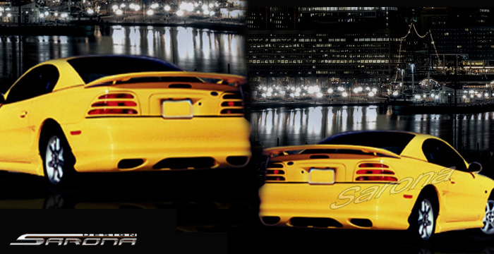 1994-1998 Ford Mustang Rear Add-On 1994-1998 Ford Mustang Rear Add-On