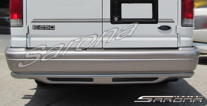 1992-2013 Ford Econoline Van Rear Bumper 1992-2013 Ford Econoline Van Rear Bumper
