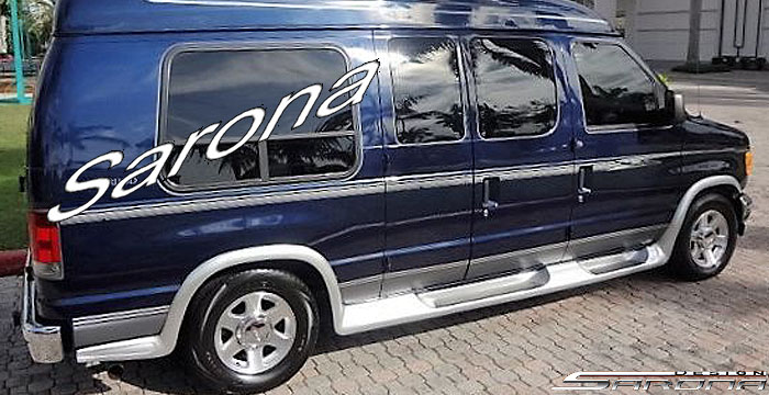 1992-2007 Ford Econoline Van Running Boards 1992-2007 Ford Econoline Van Running Boards