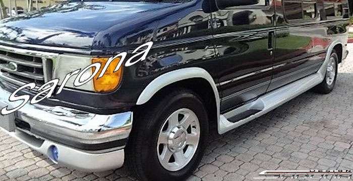 1992-2007 Ford Econoline Van Running Boards 1992-2007 Ford Econoline Van Running Boards