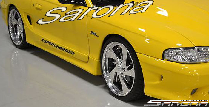 1994-1998 Ford Mustang Side Skirts 1994-1998 Ford Mustang Side Skirts