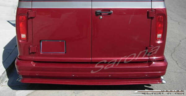 1976-1991 Ford Econoline Van Rear Bumper