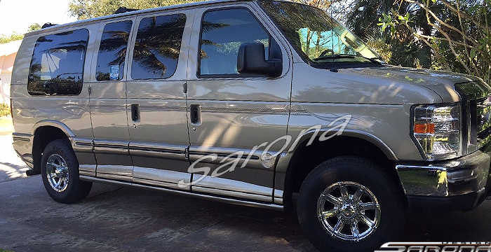 2008-2014 Ford Econoline Van Side Skirts 2008-2014 Ford Econoline Van Side Skirts