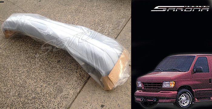 1992-2007 Ford Econoline Van Front Bumper 1992-2007 Ford Econoline Van Front Bumper