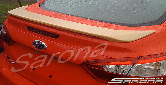 2011-2013 Ford Focus Trunk Wing 2011-2013 Ford Focus Trunk Wing