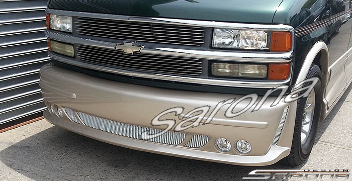 1996-2002 GMC Savanna Van Front Bumper 1996-2002 GMC Savanna Van Front Bumper