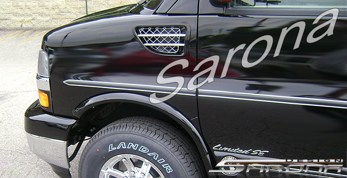 1996-2025 GMC Savanna Van Side Vents 1996-2025 GMC Savanna Van Side Vents