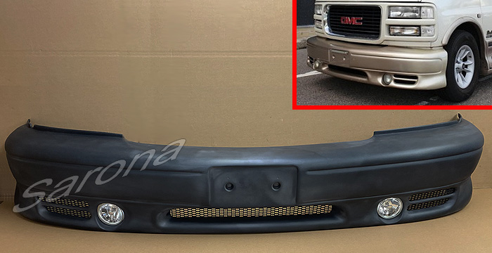 1996-2002 GMC Savanna Van Front Bumper 1996-2002 GMC Savanna Van Front Bumper