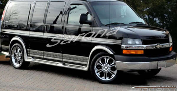 2003-2025 GMC Savanna Van Running Boards