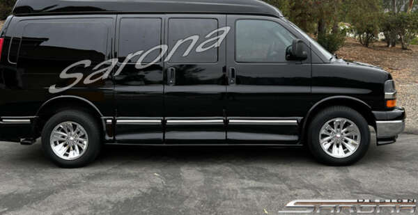 2003-2025 GMC Savanna Van Side Skirts