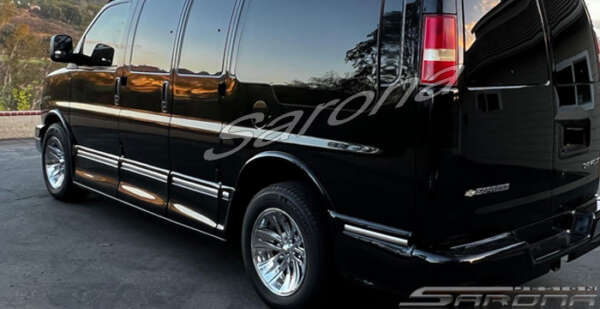 2003-2025 GMC Savanna Van Side Skirts