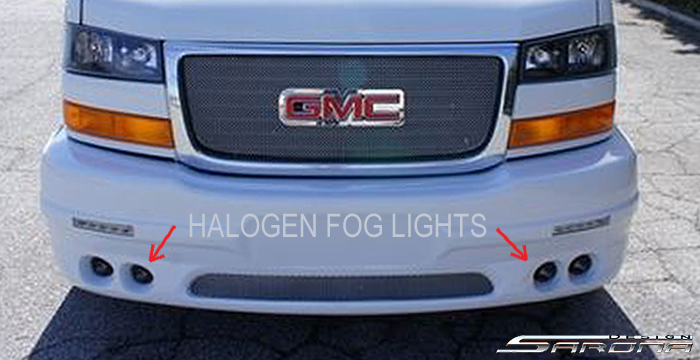 2003-2025 GMC Savanna Van Front Bumper 2003-2025 GMC Savanna Van Front Bumper