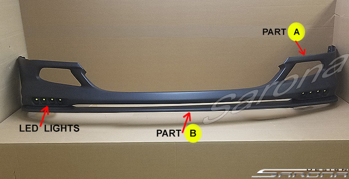 2005-2007 Honda Odyssey Front Add-On 2005-2007 Honda Odyssey Front Add-On