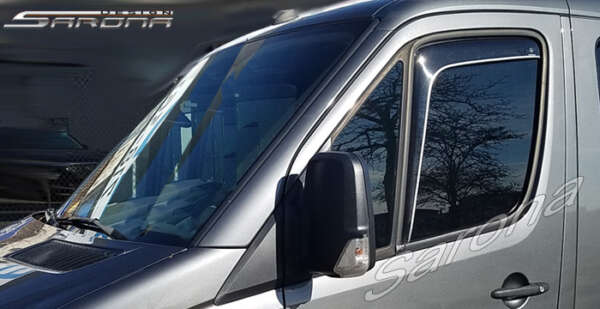 2007-2018 Mercedes-Benz Sprinter Rain Visors