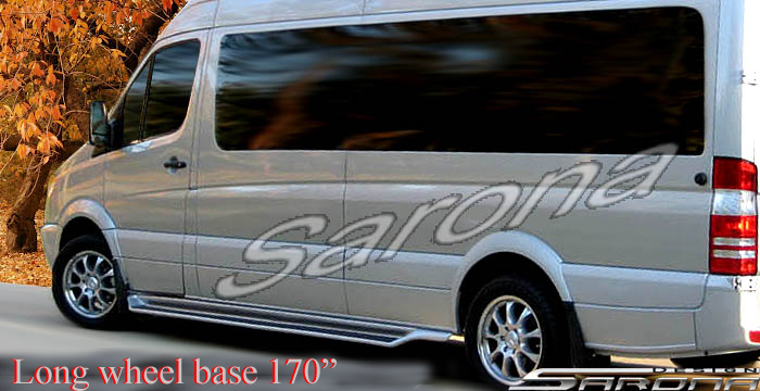 2007-2018 Mercedes-Benz Sprinter Running Boards 2007-2018 Mercedes-Benz Sprinter Running Boards