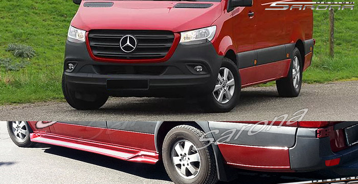2019-2025 Mercedes-Benz Sprinter Running Boards 2019-2025 Mercedes-Benz Sprinter Running Boards