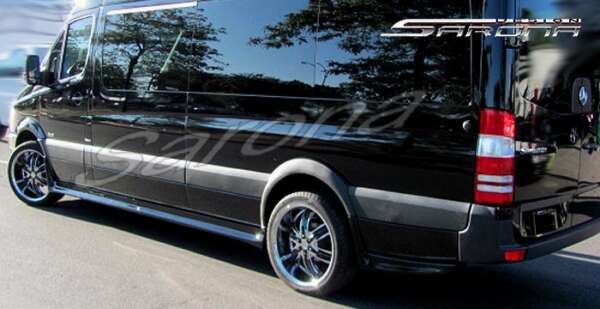2007-2018 Mercedes-Benz Sprinter Side Skirts