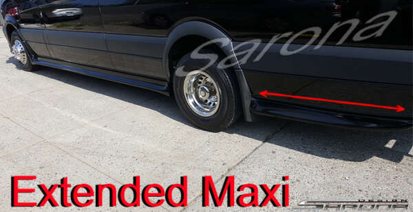2007-2018 Mercedes-Benz Sprinter Side Skirts