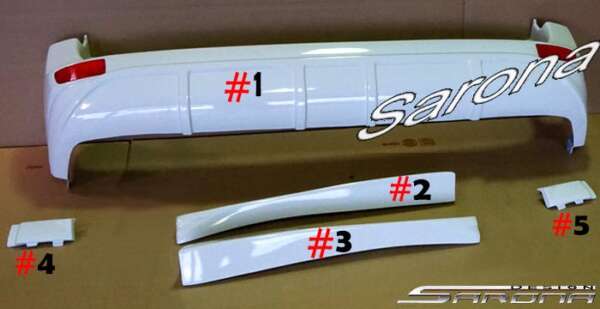 2007-2018 Mercedes-Benz Sprinter Rear Bumper
