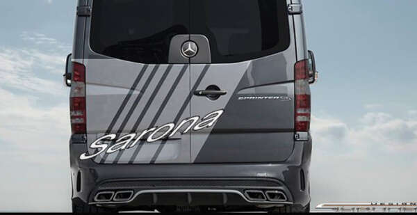 2007-2018 Mercedes-Benz Sprinter Rear Bumper