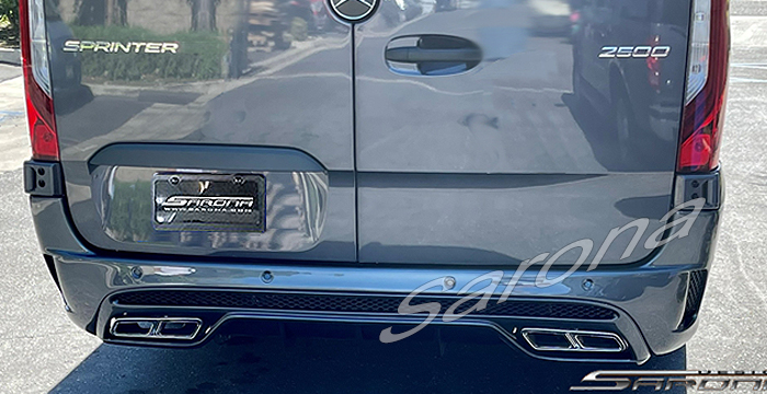2019-2025 Mercedes-Benz Sprinter Rear Bumper