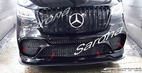 2019-2025 Mercedes-Benz Sprinter Front Bumper