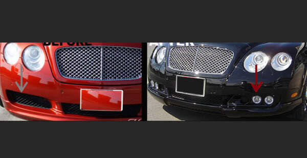 2003-2009 Bentley Continental GTC Fog Lights