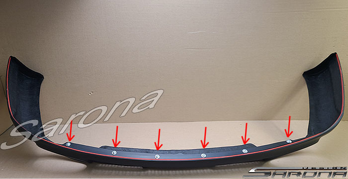 2003-2010 Bentley Continental GT Rear Add-On