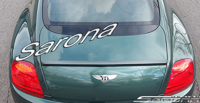 2003-2011 Bentley Continental GT Trunk Wing 2003-2011 Bentley Continental GT Trunk Wing