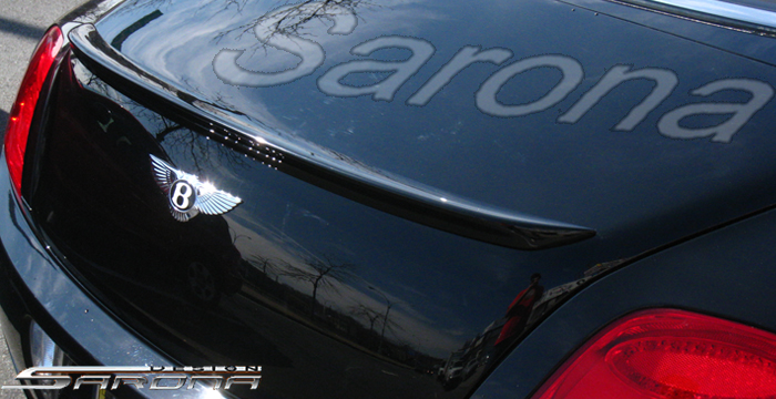 2003-2011 Bentley Continental GTC Trunk Wing 2003-2011 Bentley Continental GTC Trunk Wing